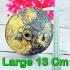 Coconut Shell Rahu Eat Moon Gambling Win Money Watsrisatong Thai Amulet #16813